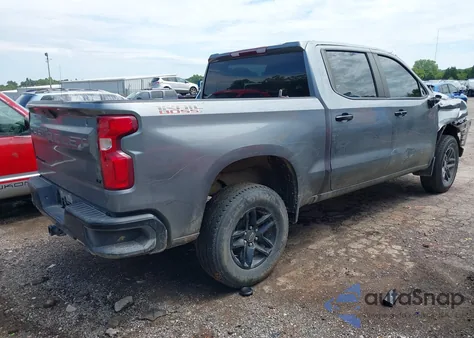 2021 Chevrolet Silverado 1500 4Wd Short Bed Lt Trail Boss from USA, damaged, VIN 3GCPYFED1MG424049